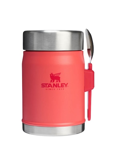 Stanley Classic Legendary Kaşıklı Yemek Termosu 0.4l Hot Coral Hot Coral