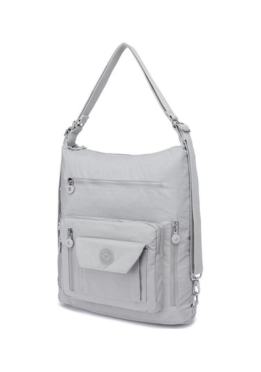 Smart Bags Hem Sırt Hem Omuz Kadın Çantası 1205 A.Gri