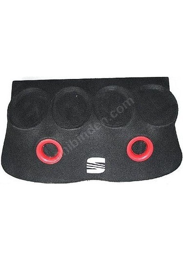 Seat Leon 2007 2012 Pandizot 4x20cm 2x10cm Polyesterli Portlu