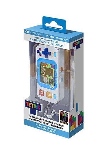 Myarcade Pixel Pocket Tetris Retro Konsol 11 Oyun