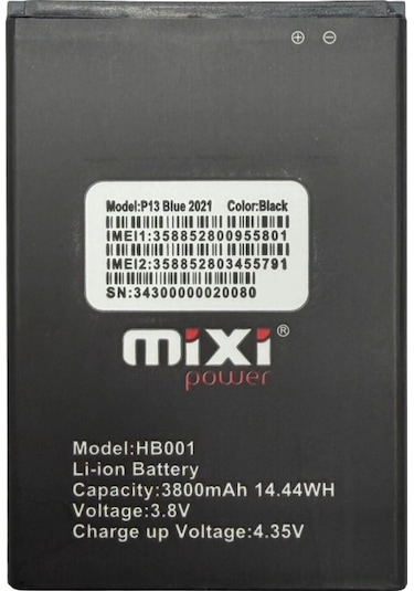 Reeder P13 Blue Max 2021 Uyumlu Tam Kapasite Batarya Tr Garantili