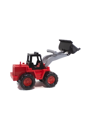 Kepçe Oyuncak Kepçe Dozer Kırmızı 40 Cm