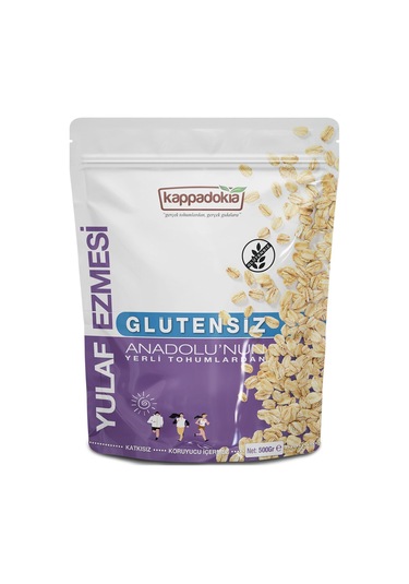 Kappadokia Ekonomik Boy Glütensiz Yulaf Ezmesi - 5 Kg