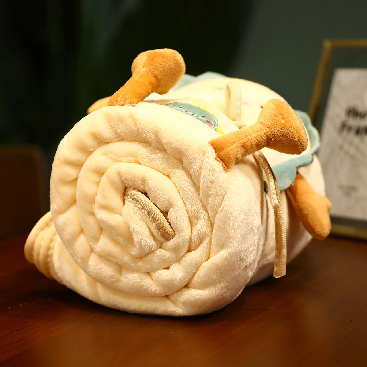 Qingmipy Yeşil Dinozor Desenli Yumuşak Fleece Battaniye - Ev Ofis Araba İçin Kucaklanabilir, Sıcak Tutan, Katlanabilir Koltuk Battaniyesi 115x170cm Yeşil