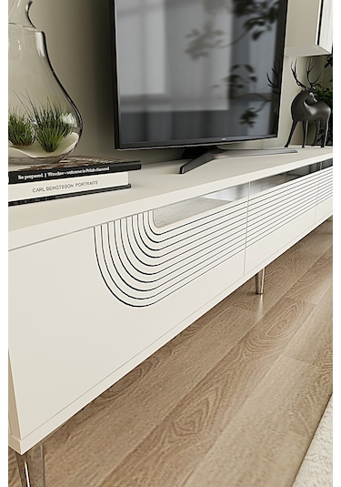 Tvr1803bs - Meyra Tvr180 Ünitesi Takım Beyaz-sılver 180cm Beyaz-sılver
