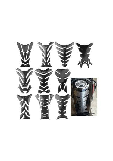 Suntek Evrensel Motosiklet Yakıt Deposu Çıkartma Ped Gaz