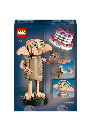 LEGO® Harry Potter™ Ev Cini Dobby™ 76421 8+ Yaratıcı Oyuncak Yapım Seti - 403 Parça
