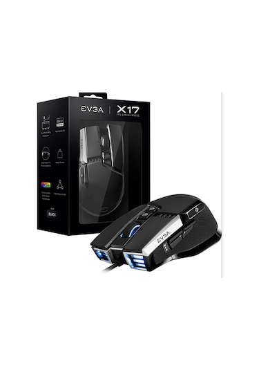 Evga X17 RGB Kablolu Optik Oyuncu Mouse
