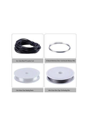 Kangvka 10'lu Takı Yapım Seti - Pense, Cımbız Ve 275+ Aksesuar İle Kolye, Küpe Tasarımı