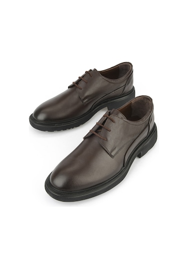 Ziya, Erkek Hakiki Deri Ayakkabı 1531007z4204 Kahve 1531007z4204 300 Kahve