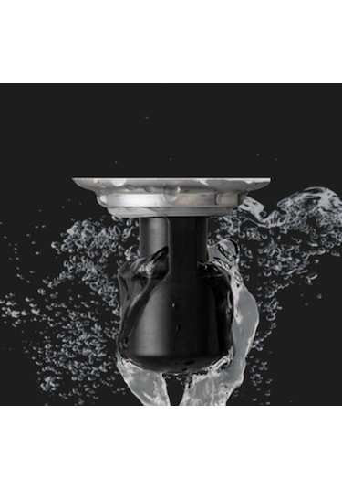 Lebıhmurah Bf747 Süzgeç/yakalayıcı/filtre/ekran/kapak Borular İçin Geri Akış Önleyici Tüpler Yer Sifonu, Deodorant Akıllı Mühür 3 Adet Siyah