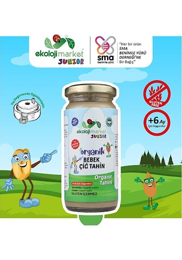 Ekoloji Market Organik Bebek Çiğ Tahin 230 G