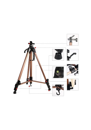 Yüksek Kaliteli Ayarlanabilir Tripod Boyama Şövale Standı