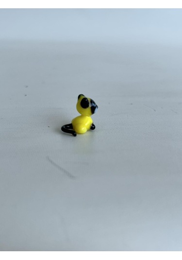 El Yapımı Mini Murano Cam Kedi Biblo A116-03
