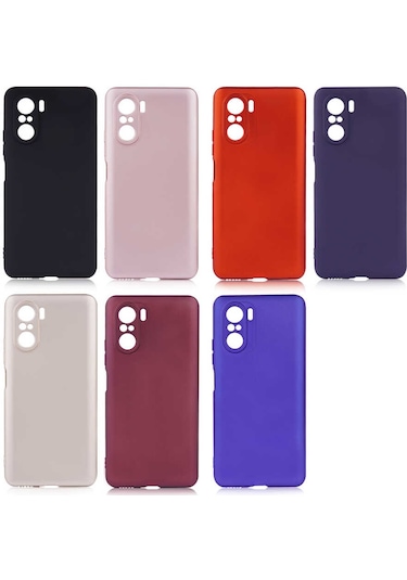 Xiaomi Mi 11i Kılıf Zore Premier Silikon Kapak Siyah