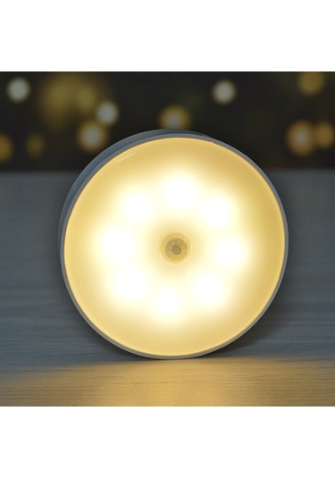 Hareket Sensörlü Usb Şarjli Led Gün Işik Lamba Çok Renkli