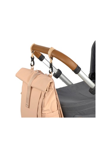 Lassig Rolltop Up Bebek Bakım Sırt Çantası Peach Rose Somon