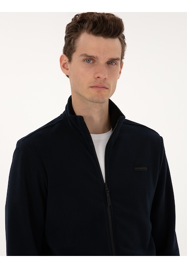 Pierre Cardin Erkek Lacivert Hırka Örme 50314014-vr033 Lacivert