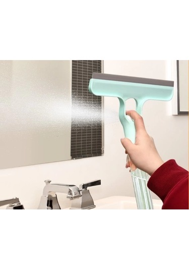 4 İn 1 Spreyli Çek Çekli Camsil Ve Fırça Aparatı