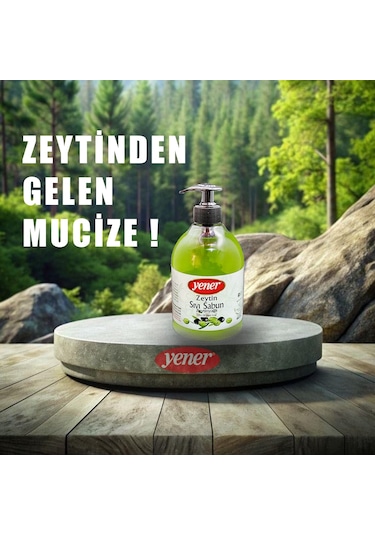 Yener Zeytinyağlı Sıvı Sabun 400 Ml