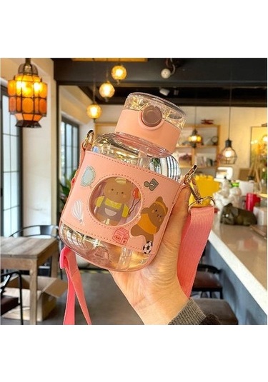 Haitn 850ml Yüksek Değerli Çocuk Suluk 2kqm82 Açık Pembe