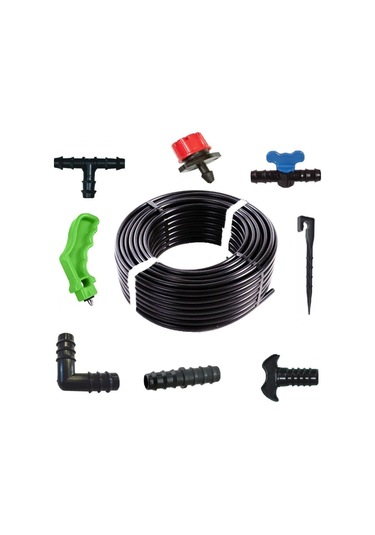 Bahçe Damla Sulama Seti - İdeal Set 300 Mt