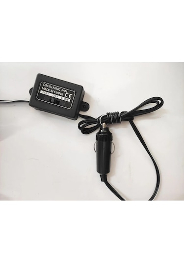 Oto Vantilatör 24 Volt 8 Inç Mandallı Çakmaklık Girişli 6400401