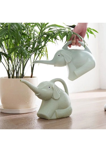 Yunboo Yeşil 2l Plastik Sulama Kasa, Uzun Damla Aynalı, Ev Bitkileri Ve Saksı Bitkileri İçin Uygun