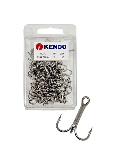 Kendo 8248 Nikel 3 Lü Çarpma İğnesi No:4 100 Adet