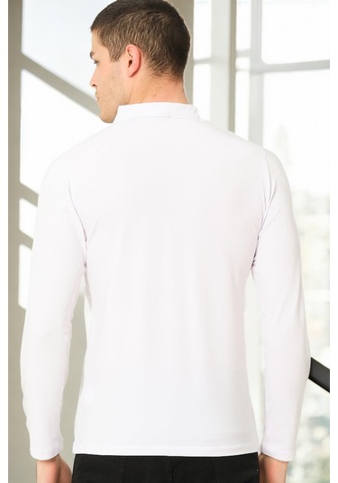 V4009 Dewberry Erkek Sweatshırt-beyaz 1 Beyaz 1