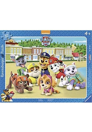 Ravensburger 37 Parça Büyük Çerçeveli Puzzle Paw Patrol 061556