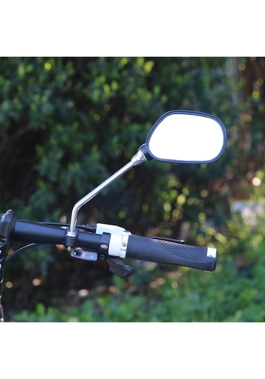 Bisiklet Ayna Sağ-Sol Takım Kelepçeli - Reflektörlü