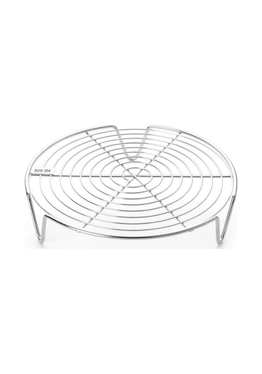 Youtek 304 Çelik Güzergahlı 18cm Yüksek Ayaklı Buhar Tepsisi - Ev Mutfak Buharlama, Fırınlama, Fritöz İçin Çok Amaçlı Alet Diğer