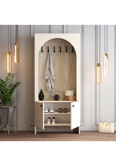 Palermo Portmanto K V105 - Krem / Traverten Krem / Traverten