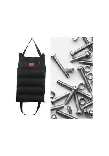 Hobiciler, Elektrikçiler Ve Babalar İçin 5 Gözlü Siyah Hediye Çantası