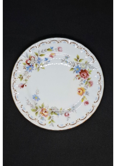 Jubilee Rose Vintage Çay Fincanı 3 Parça 210 Ml Mor - Kırmızı