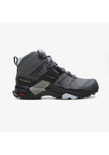 Salomon X Ultra 4 Mid Gore-tex Kadın Gri Outdoor Ayakkabı Düz L41625000 Gri
