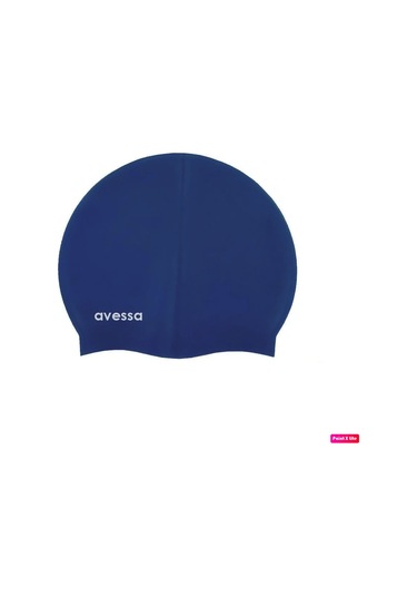 Avessa 3'lü Yetişkin Havuz Set GS3 Gözlük + Bone + Tıkaç Mavi Beyaz