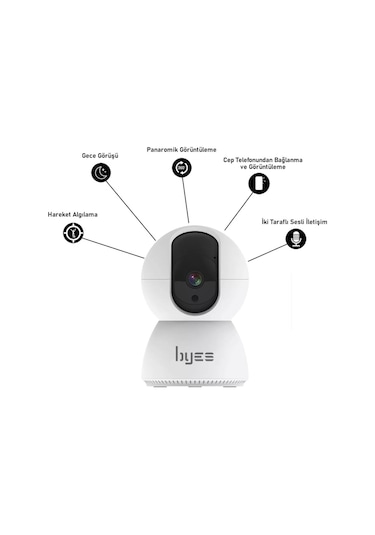 Byes By71-100 Akıllı Wifi Kamera
