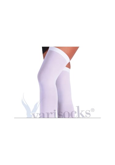 Anti Embolizm Emboli Varis Çorabı Diz Üstü Hastane Burnu Açık
