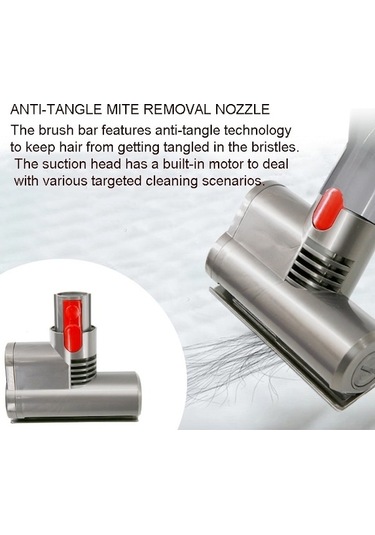 Weichuang01 Weichuang01 V7 V8 V10 V11 Elektrikli Süpürge Yatak Emme Başlığı Akar Temizleme Fırça Başlığı Yükseltilmiş