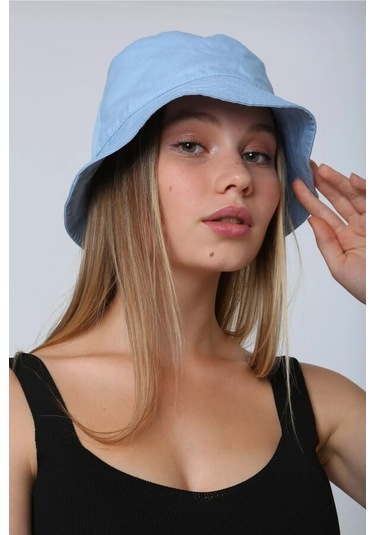 Pamuk Bucket Şapka Rş-110 Bebe Mavi Bebe Mavi