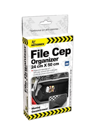 Automix File Cep Organizer 24 x 50 CM