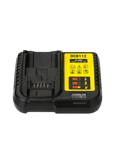 Sringsun Dcb112 Yedek Li-ıon Pil Şarj Cihazı Dewalt 12v 14.4v 18v Lityum Hücrelerle Uyumlu