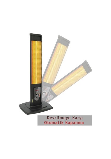 MirKraft Nobility 2500 W Kule Tipi Infrared Isıtıcı