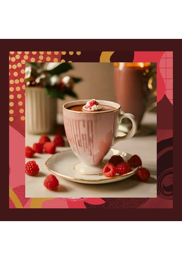 Mim And More Ahududulu Sıcak Çikolata Raspberry Hot Chocolate Tin 200 G