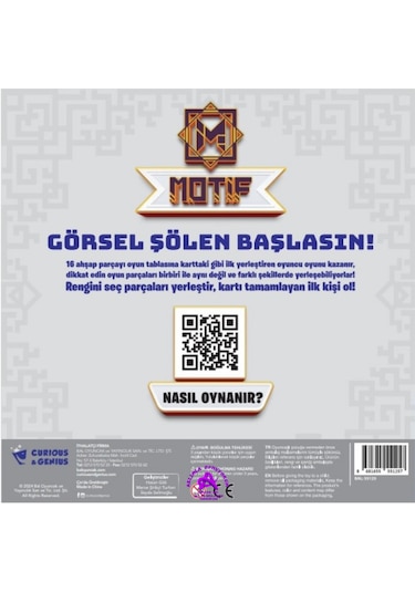 Tazof Motif Turnuva Kutu Oyunu