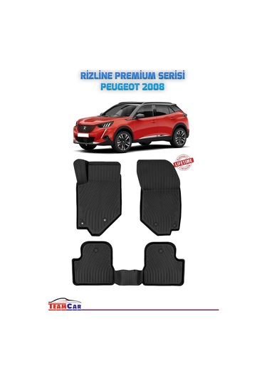 Teamcar Pejo 2008 2019 Sonrası Uyumlu Premium Seri Havuzlu Paspas