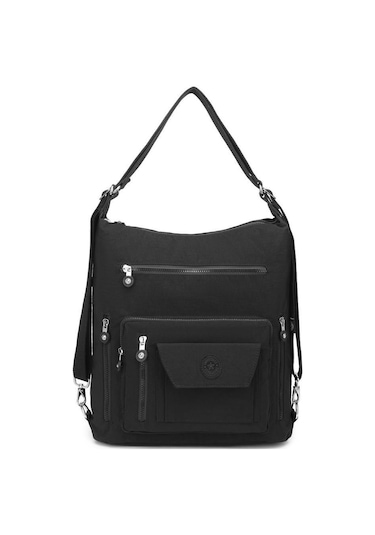 Hem Sırt Hem De Omuz Kadın Çantası Smart Bags 1205 Siyah