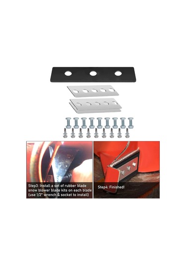 Suntek Kar Üfleyici Pervane Takımı Kullanımı 3-katlı-lastik